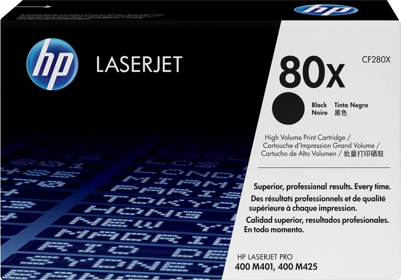 HP 80X - Tonercartridge / Hoge Capaciteit by HP in Black – product photo