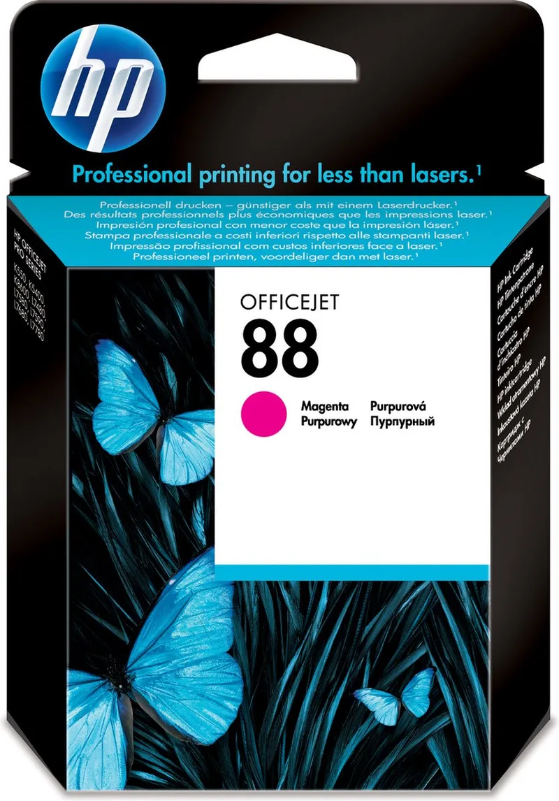 HP 88 inktcartridge 1 stuk(s) Origineel Hoog (XL) rendement van HP in Magenta – productfoto