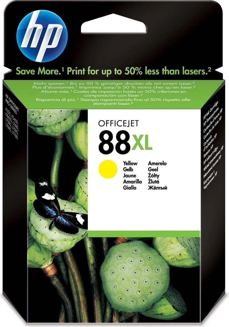 HP 88XL - Inktcartridge / (C9393AE) de HP en Jaune – photo produit