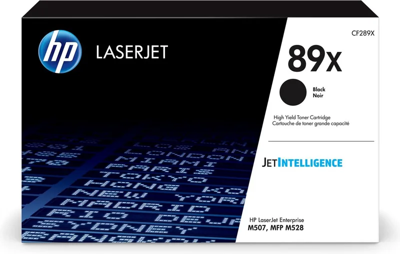 HP 89X - Tonercartridge - Origineel - Hoge Capaciteit fra HP i Sort – produktbillede