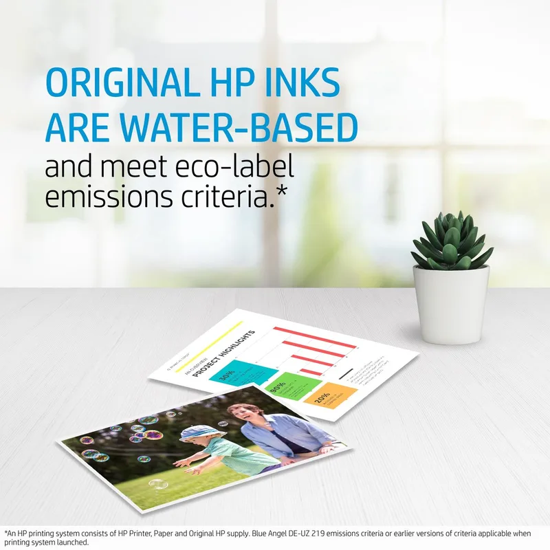 HP 901 - Inktcartridge / 3 Kleuren från HP i Cyaan – produktbild