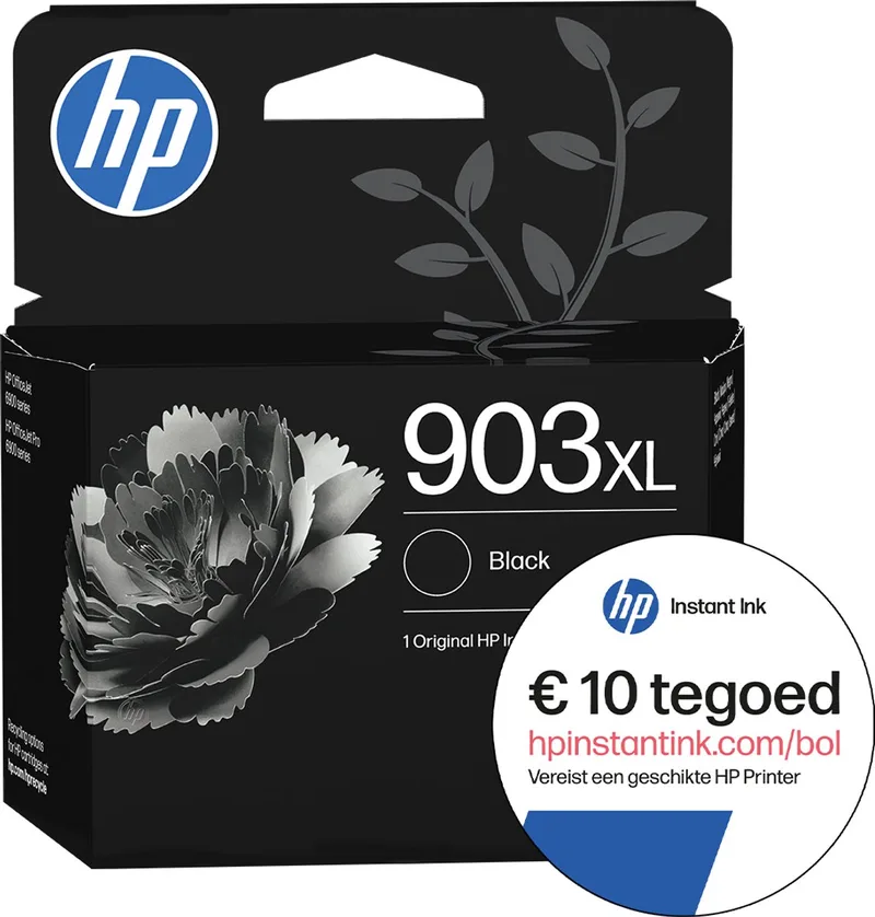 HP 903XL - Inktcartridge - Origineel - Instant Ink tegoed by HP in Black – product photo