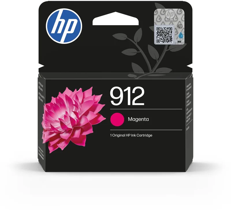 HP 912 - Inktcartridge - Origineel - Standaard capaciteit by HP in Magenta – product photo