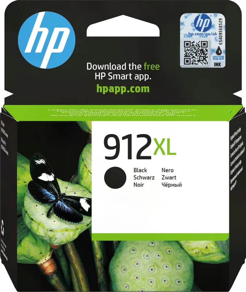HP 912 XL - Inktcartridge - Origineel - Hoge Capaciteit van HP in Zwart – productfoto