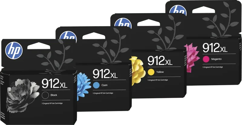 HP 912XL Cartridge Combo Pack von HP – Produktfoto