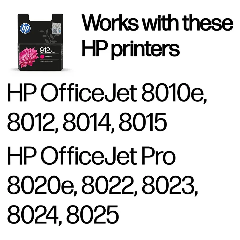 HP 912XL High Yield Magenta Original Ink von HP – Produktfoto 1 von 5