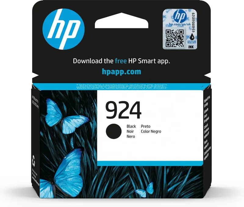HP 924 - Inktcartridge van HP in Zwart – productfoto