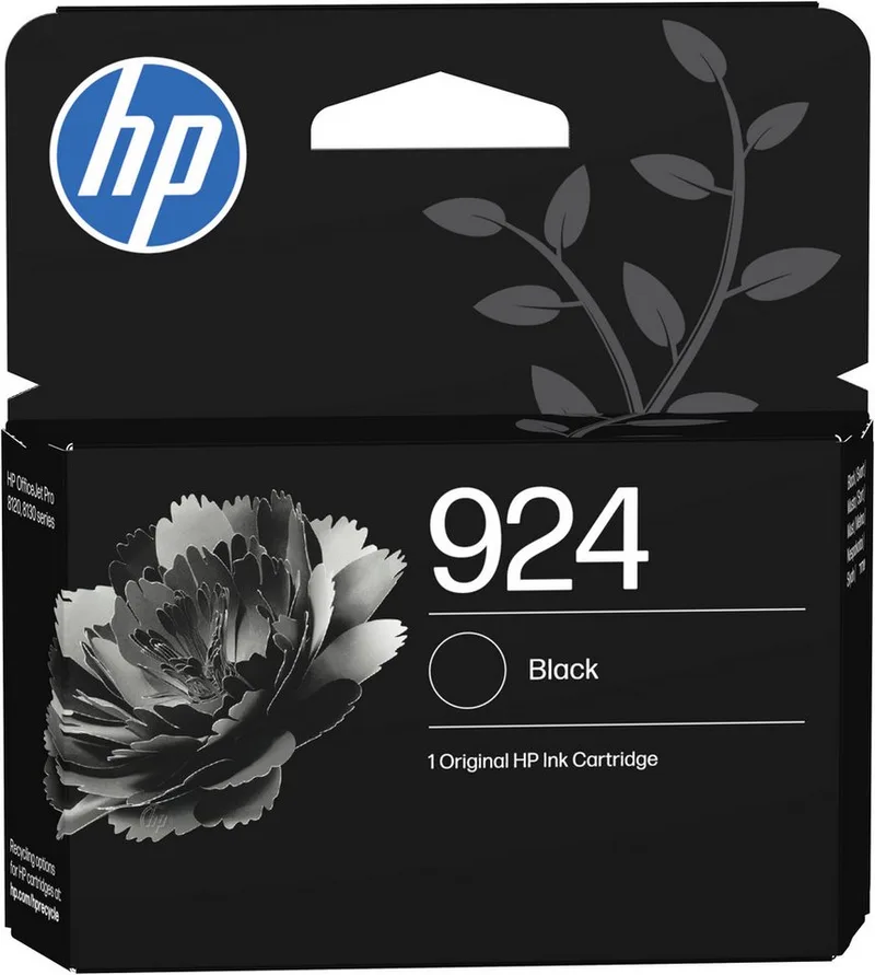 HP 924 Tintenpatrone (Packung) von HP in Schwarz – Produktfoto 1 von 3
