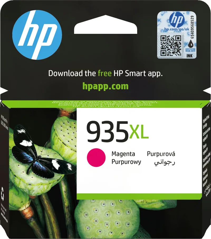 HP 935XL - Inktcartridge - Origineel - Hoge capaciteit fra HP i Magenta – produktbillede