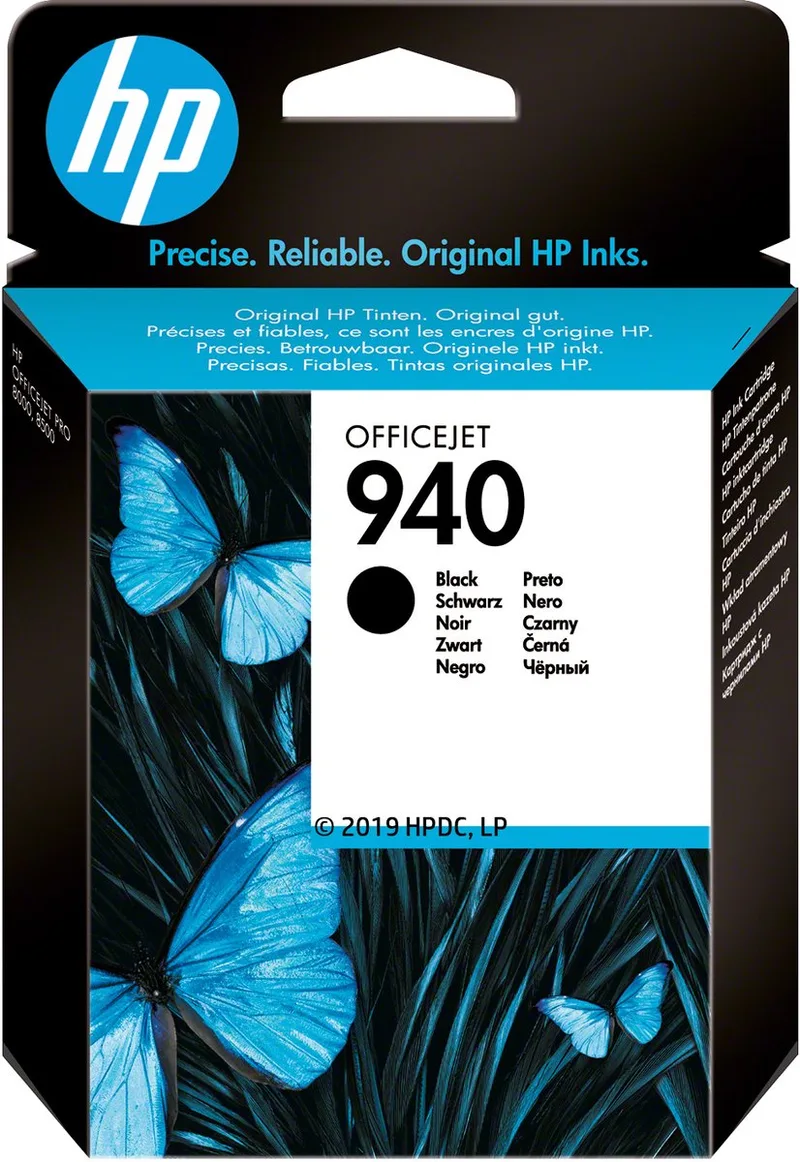 HP 940 - Inktcartridge / Blister (C4902AE) van HP in Zwart – productfoto