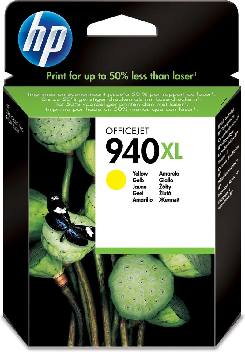 HP 940XL Inktcartridge - Yellow van HP in Geel – productfoto