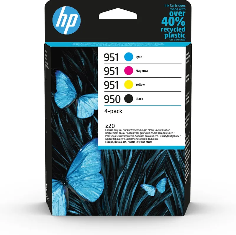 HP - 950 / 951 inktcartridge 4-PACK van HP in Zwart – productfoto 1 van 2