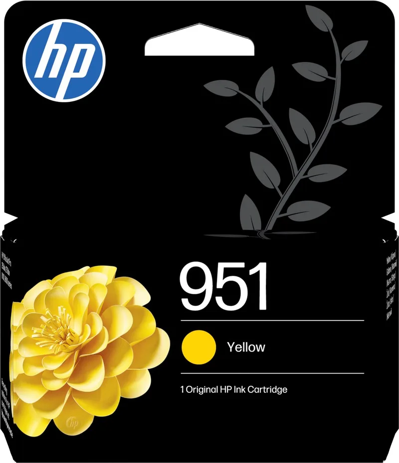 HP 951 - Inktcartridge van HP in Geel – productfoto