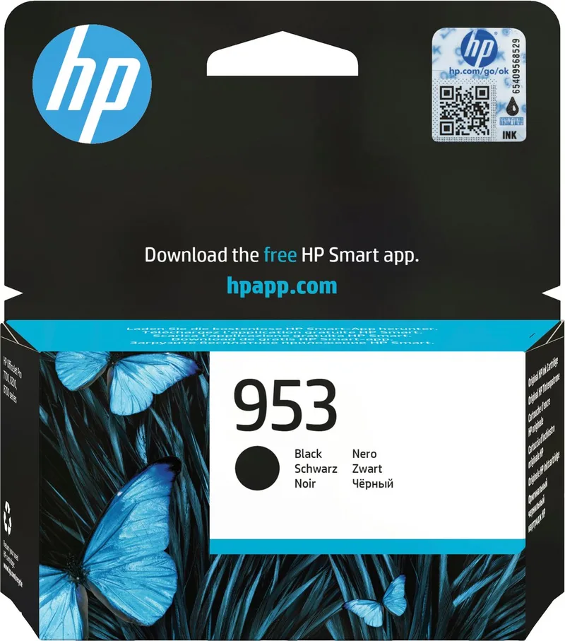 HP 953 - Inktcartridge - Origineel - Standaard capaciteit från HP i Svart – produktbild