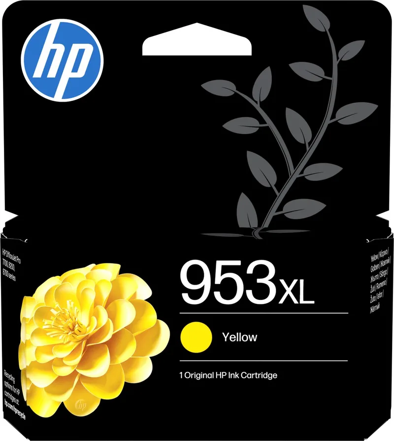 HP 953 XL - Inktcartridge - Origineel - Hoge Capaciteit by HP in Yellow – product photo
