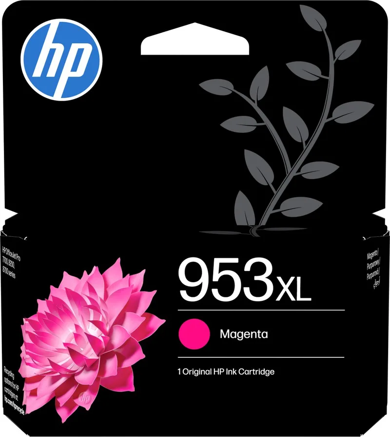 HP 953 XL - Inktcartridge - Origineel - Hoge Capaciteit by HP in Magenta – product photo