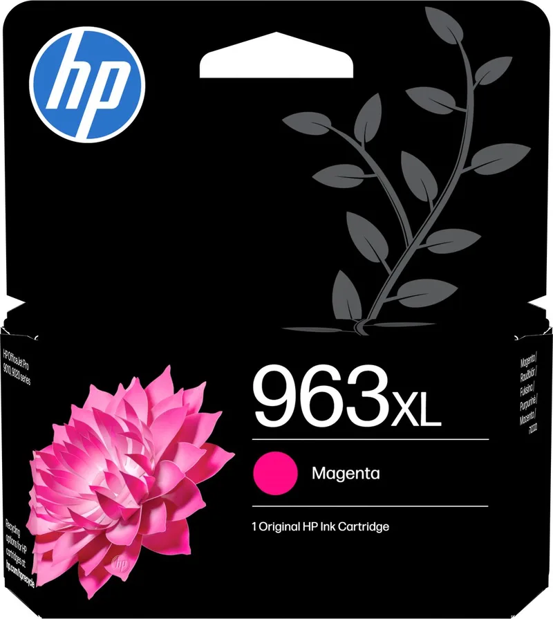 HP 963XL - Inktcartridge - Origineel - Hoge capaciteit by HP in Magenta – product photo