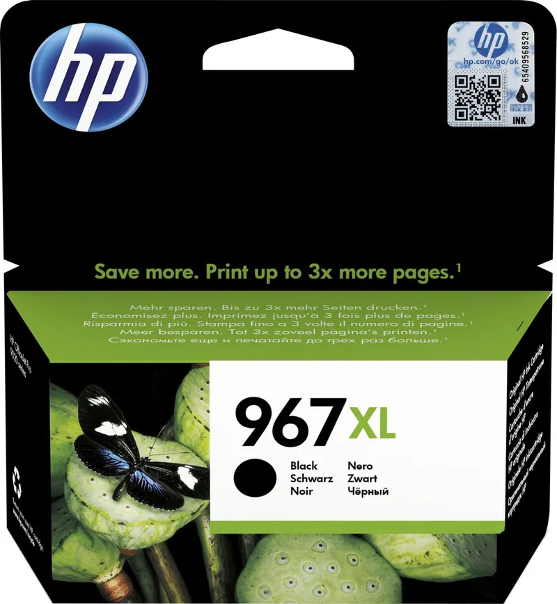 HP - 967XL - Origineel - Inktcartridge - BK by HP in Black – product photo