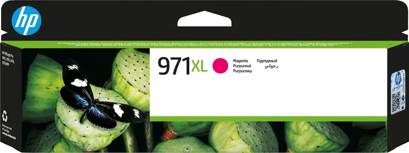 HP 971XL - Inktcartridge / Hoge Capaciteit (CN627AE) by HP in Magenta – product photo