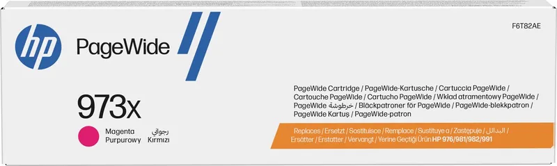 HP 973X - Inktcartridge / (F6T82AE) by HP in Magenta – product photo