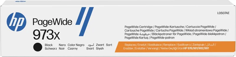HP 973X - Inktcartridge / (L0S07AE) fra HP i Sort – produktbillede