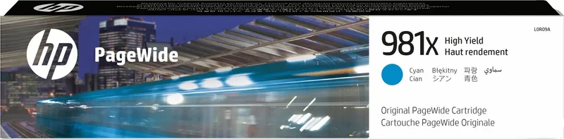 HP 981X - Tonercartridge - Origineel - Hoge capaciteit by HP in Cyaan – product photo