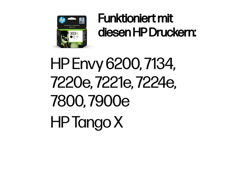 HP Tintenpatrone Nr. 303XL T6N04AE (ca. 60 Tintenpatrone von HP in Schwarz – Produktfoto 2 von 3