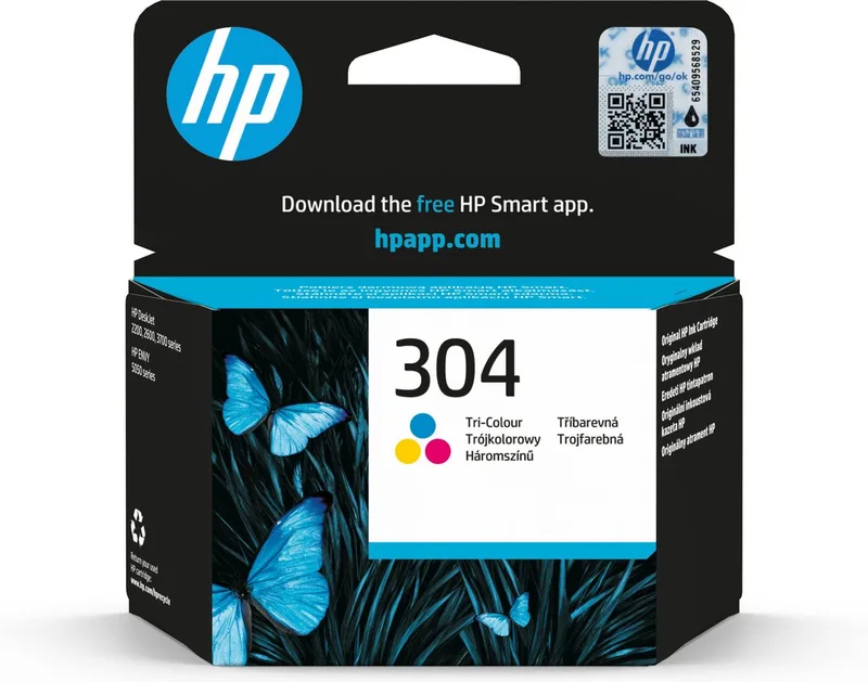 HP Tintenpatrone Nr. 304 Multipack (C/M/Y) (ca. 10 Tintenpatrone by HP in Black – product photo 1 of 2