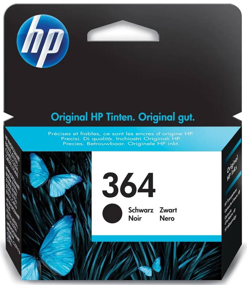 HP 364 Bläck Original Svart CB316EE Bläck von HP – Produktfoto