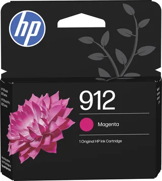 inktcartridge 912, 315 pagina's, OEM 3YL78AE, magenta van HP – productfoto 1 van 6