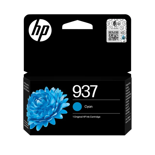 Inktcartridge HP 4S6W2NE 937 blauw fra HP – produktbillede