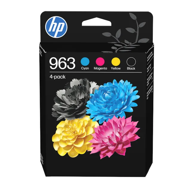 Inktcartridge HP 6ZC70AE 963 zwart + 3 kleuren fra HP – produktbillede