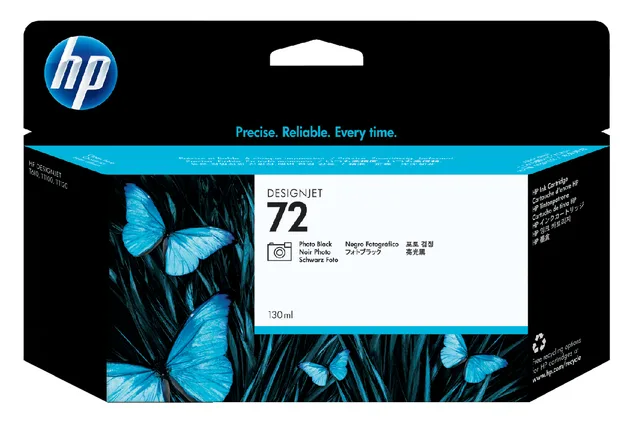 Inktcartridge HP C9370A 72 foto zwart från HP – produktbild