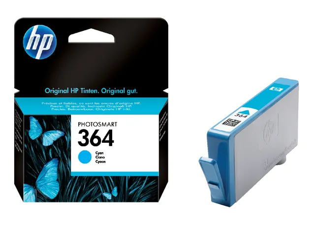 Inktcartridge HP CB318EE 364 blauw fra HP – produktbillede