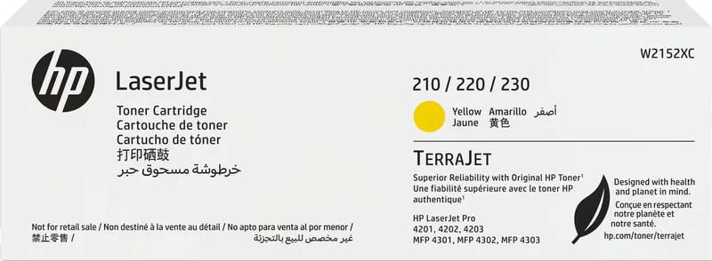 LaserJet tonercartridge voor contract by HP in Yellow – product photo