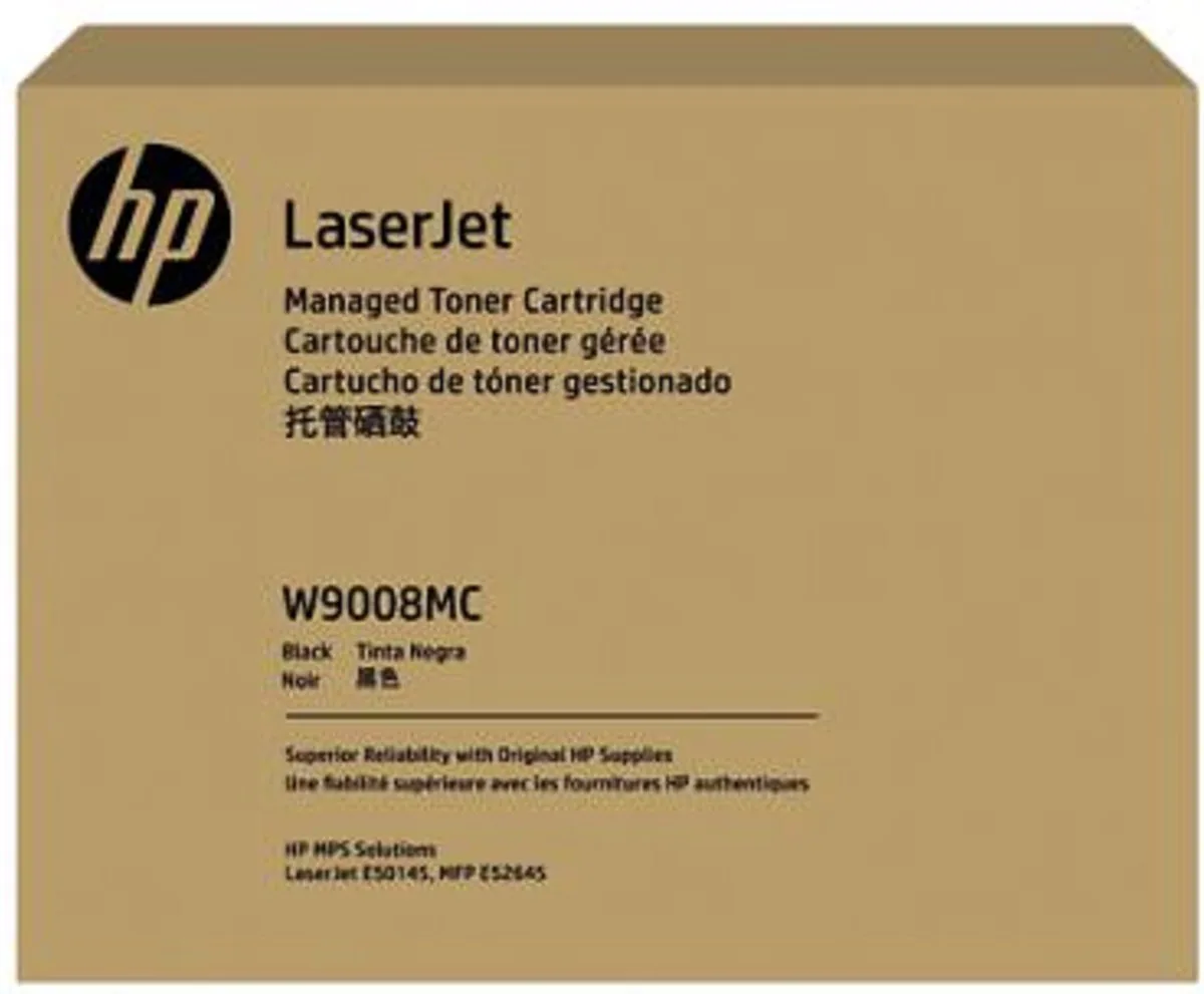 Managed LJ Toner Cartridge de HP en Noir – photo produit