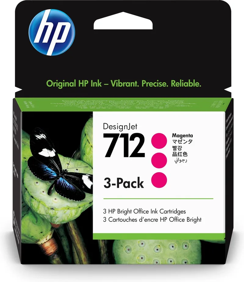 Original Ink Cartridge HP 3ED78A Pink från HP i Magenta – produktbild
