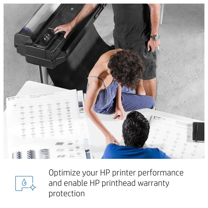 Original Ink Cartridge HP 728 Cyan de HP en Cyaan – photo produit 4 sur 6