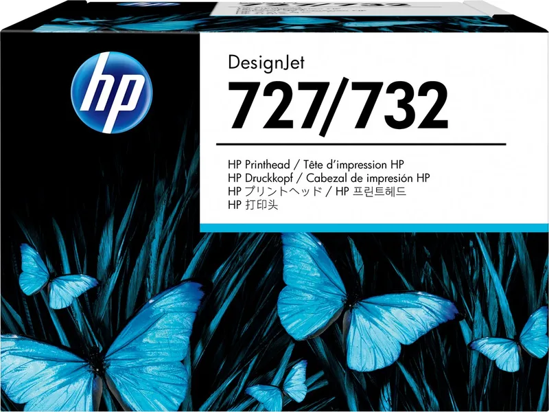 Original Ink Cartridge HP B3P06A von HP in Blau – Produktfoto