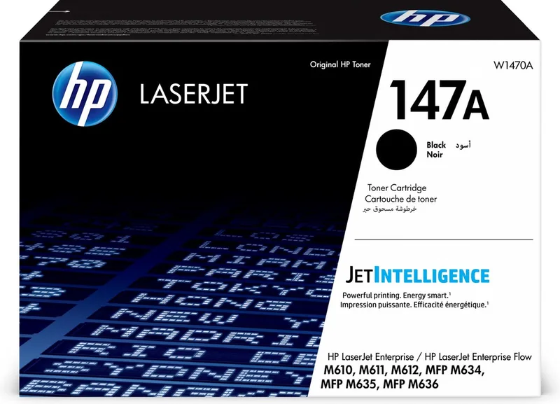 Original Ink Cartridge HP Cartucho de tóner Original HP LaserJet 147A negro van HP in Zwart – productfoto