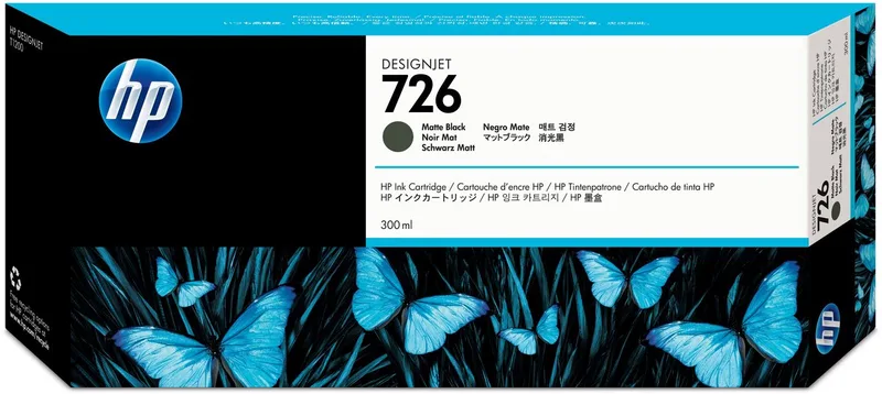 Original Ink Cartridge HP CH575A Matte back de HP en Noir – photo produit