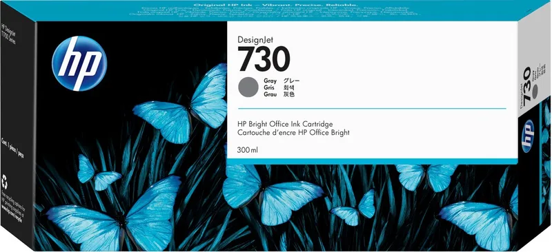 Original Ink Cartridge HP P2V72A Grey by HP in Grey – product photo