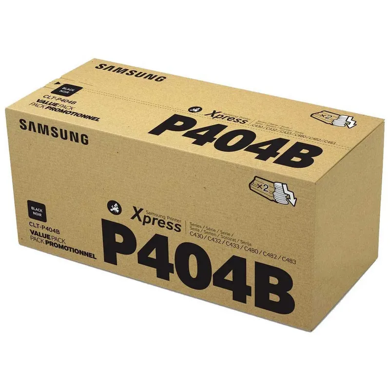 Samsung SU364A / CLT-P404B 2-Pack Black Toner de HP en Noir – photo produit 3 sur 3