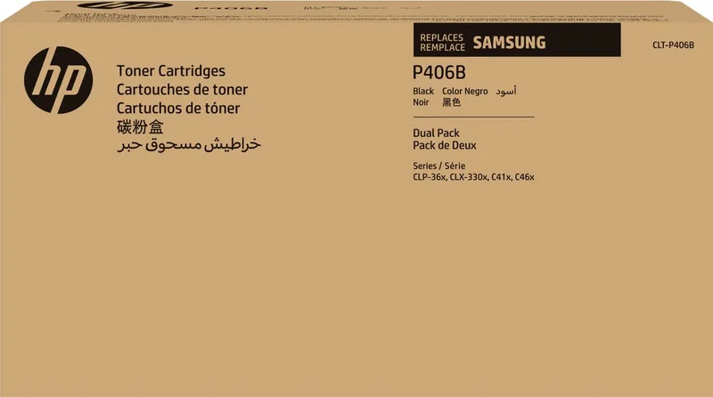 SU374A - CLT-P406B - Toner de HP en Noir – photo produit
