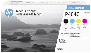 Toner CLT-P404C Original Kombi-Pack Schwarz, Cyan, Magenta, Gelb 1500 Seiten SU365A van HP – productfoto 1 van 6