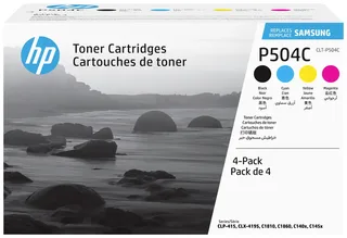 Tonercartridge Samsung CLT-P504C zwart + kleur van HP – productfoto 1 van 5