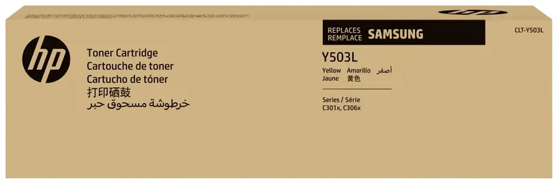 Toner CLT-Y503L Original Gelb 5000 Seiten SU491A von HP – Produktfoto 1 von 3