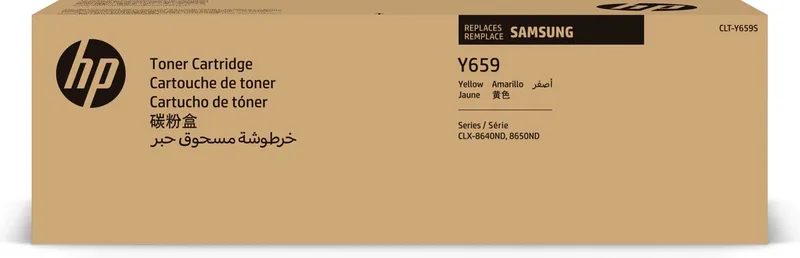 Toner/CLT-Y659S YL van HP in Geel – productfoto