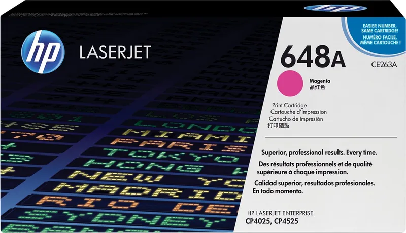 Toner HP CE263A van HP in Magenta – productfoto