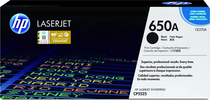 Toner HP CE270A van HP in Zwart – productfoto